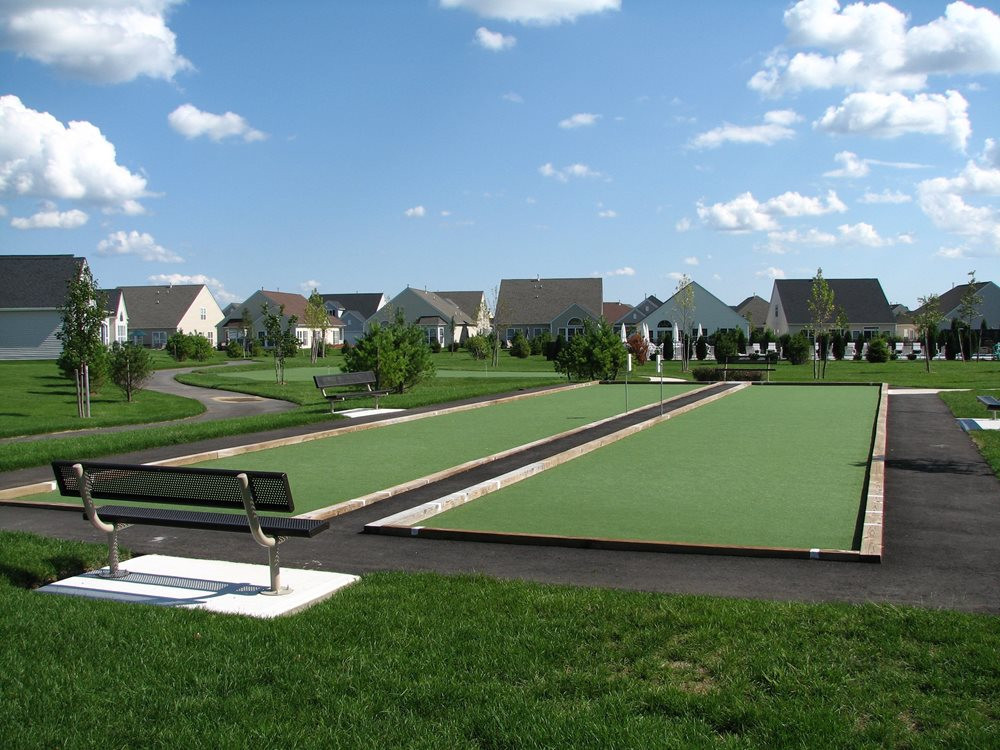Detroit and all of Michigan artificial turf bocce ball court